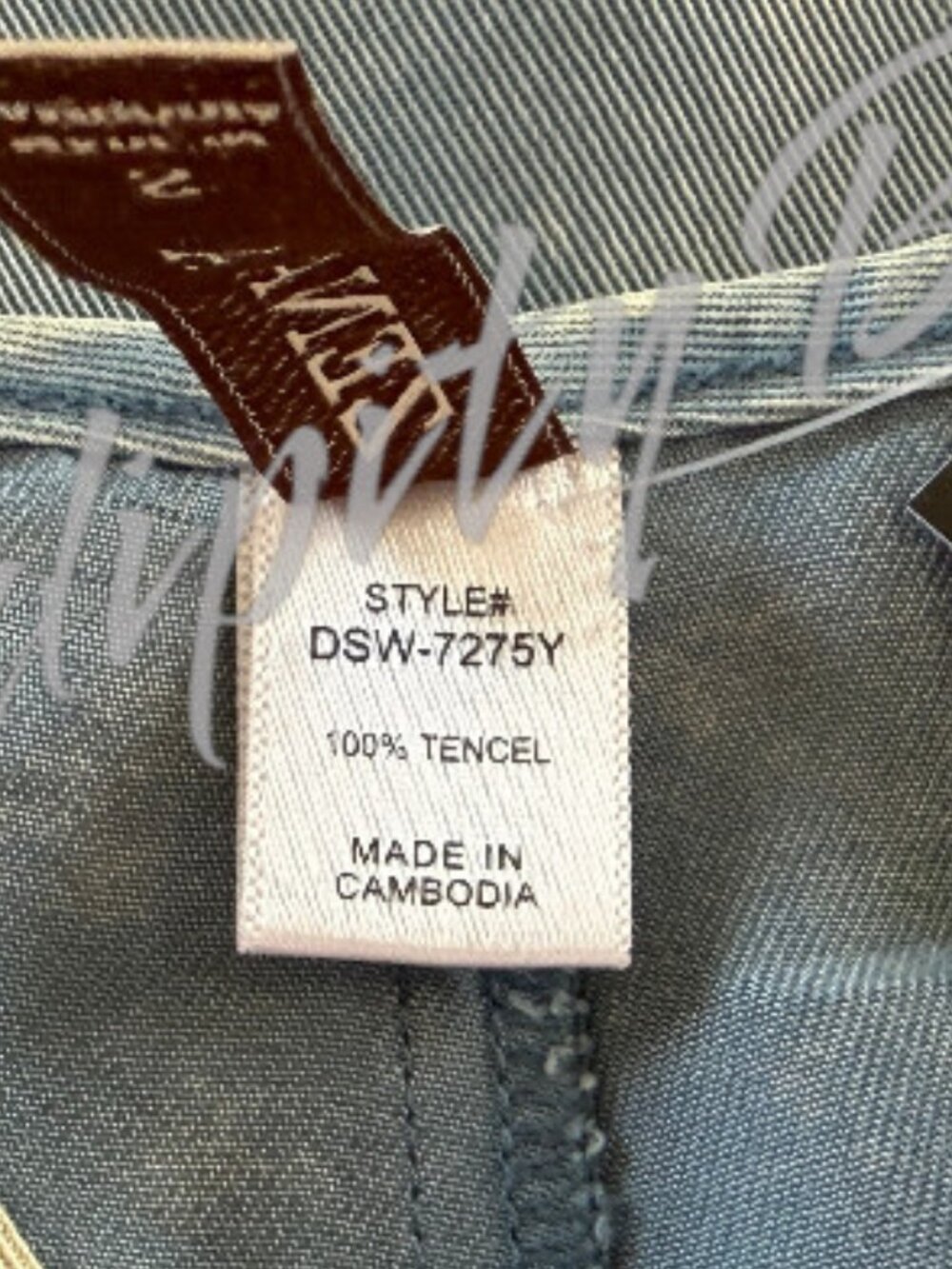 Zenana Eco Sustainable Tencel Lightweight Mineral Wash Denim Strap Maxi Dress - Picture 7 of 8